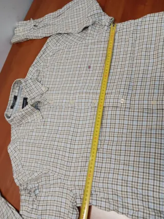 Camisa Gant Hombre Manga Larga Algodón Talla L