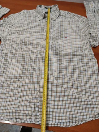 Camisa Gant Hombre Manga Larga Algodón Talla L