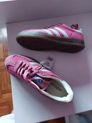Zapatillas Adidas Gazelle Rosas Talla 38