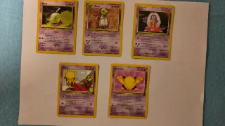 Lote Pokemon Natu, Xatu, Jynx, Abra, Drowzee TR