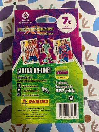 Para António lote de cromos ADRENALYN