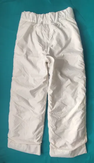 Pantalones de esquí Wedze blancos