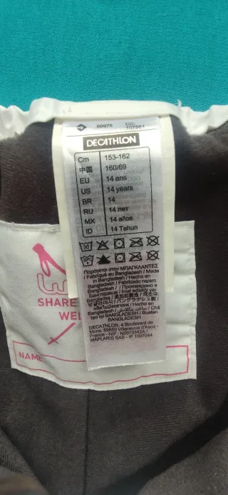 Pantalones de esquí Wedze blancos