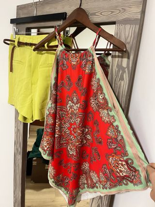 Conjunto Top y Pantalón Corto Estampado