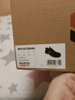 Zapatillas de seguridad Wurth Talla 43