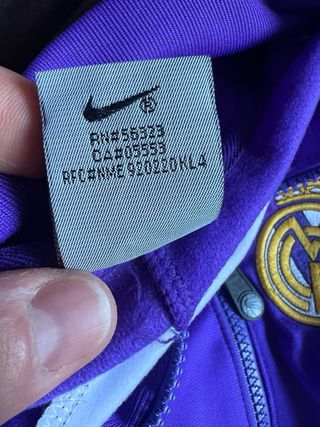 Chaqueta baloncesto Nike Real Madrid Vintage