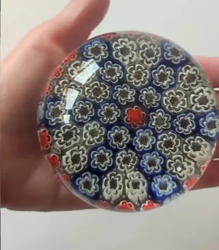 Pisapapeles Murano Flores y Diseño