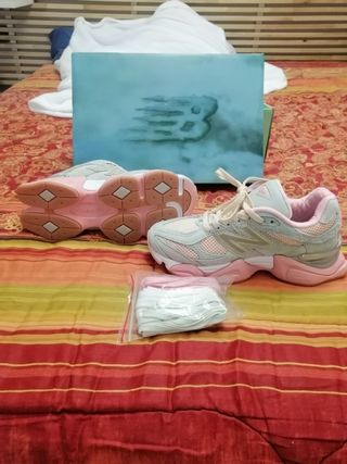 Sneakers New Balance 9060 Grigio Rosa