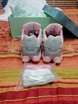 Sneakers New Balance 9060 Grigio Rosa