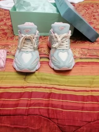 Sneakers New Balance 9060 Grigio Rosa