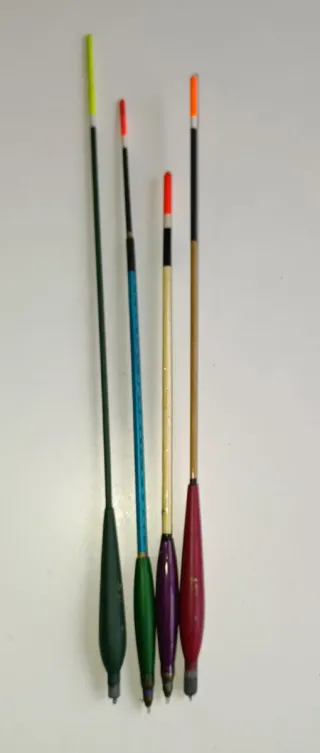 Lote 4 Flotadores Pesca Inglesa