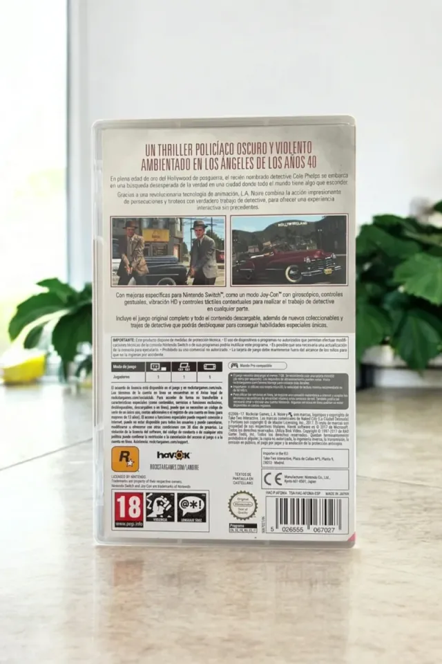 L.A. Noire - Nintendo Switch