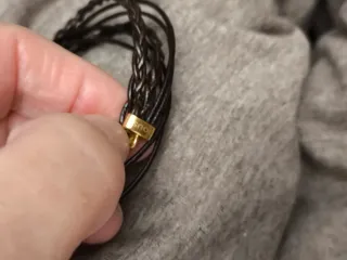 Pulsera TOUS original cuero marrón y oro