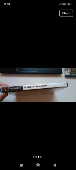 Godzilla Unleashed PS2 ITA PAL senza manuale