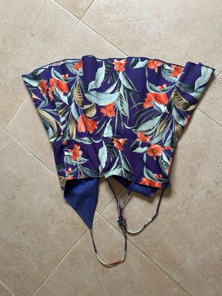 Blusa floral Mango Talla S