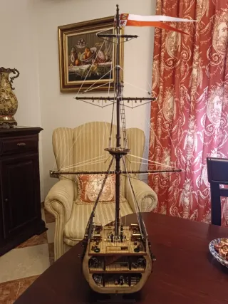 Maqueta Barco Sección San Francisco