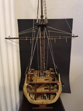 Maqueta Barco Sección San Francisco