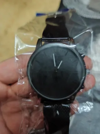 Reloj Negro Hombre