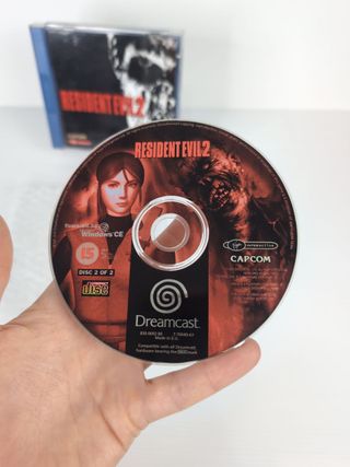 Resident Evil 2 Dreamcast Completo Multilingua