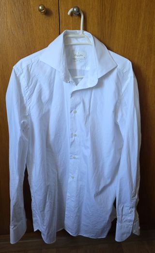 Camisa blanca manga larga Emidio Tucci T36