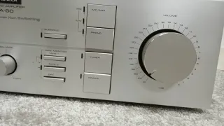 Amplificador Pioneer A-60 Plata.