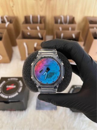 G-Shock Reloj Negro Multicolor