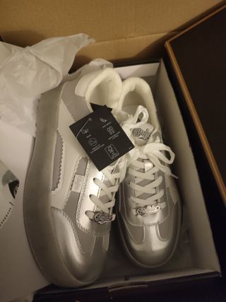 Zapatillas Buffalo Plataforma Mujer Talla 40