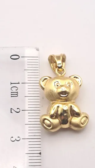 Colgante Oso Oro 18k