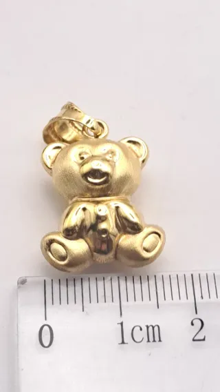 Colgante Oso Oro 18k