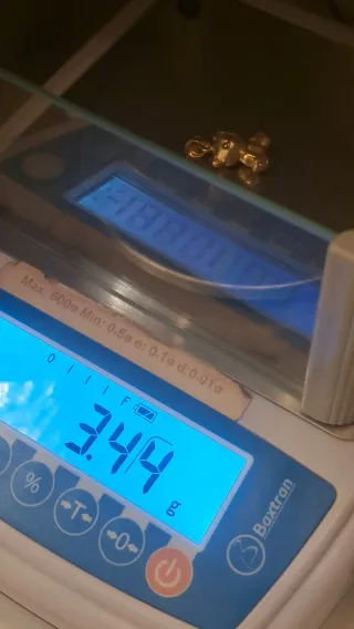 Colgante Oso Oro 18k