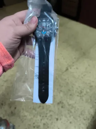 Reloj OFNS Negro y Plateado