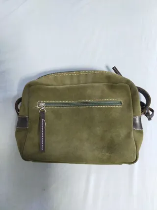 Bolso de ante verde