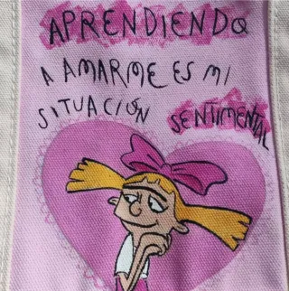 Totebag pintado à mão - Arnold