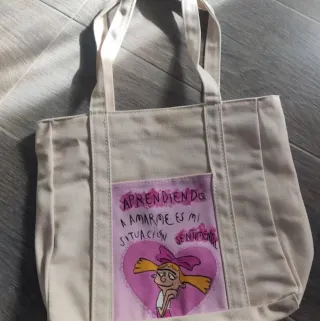 Totebag pintado à mão - Arnold