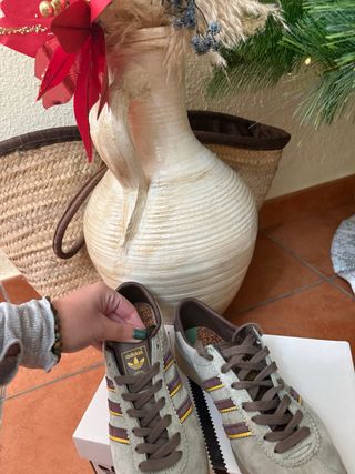 Zapatillas Adidas Malmo Mujer Verde agua/Marrón