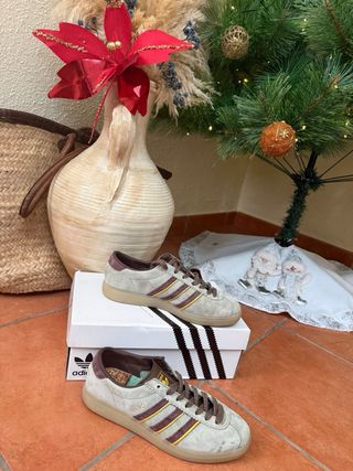 Zapatillas Adidas Malmo Mujer Verde agua/Marrón