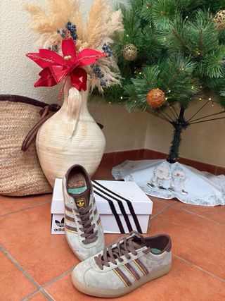 Zapatillas Adidas Malmo Mujer Verde agua/Marrón