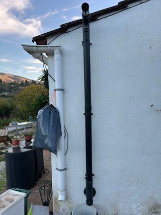 Estufa de pellets roja 10 KW comes with flue