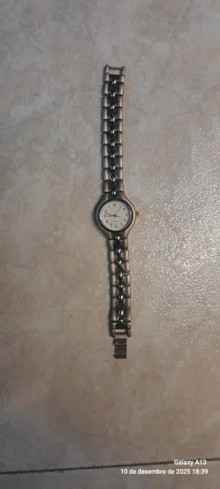 Orologio da polso argentato da donna