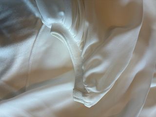 Blusa Zara Gasa Blanca Talla XL