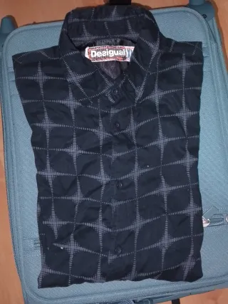 Camisa Desigual manga larga talla XL