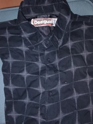 Camisa Desigual manga larga talla XL