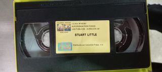 VHS Stuart Little Español
