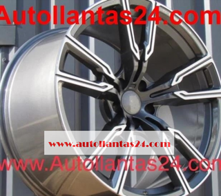 Kit 4 llantas para bmw x5 x6 praia gris 20