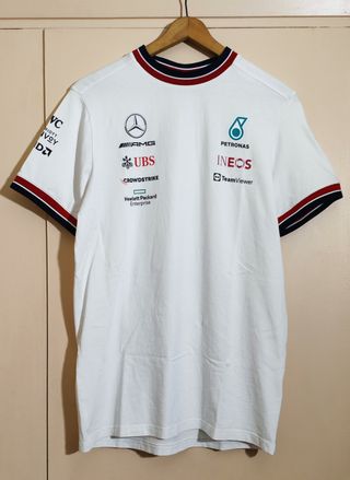 Camiseta Mercedes F1 Blanca Talla M