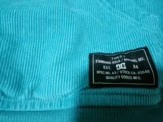 Sudadera DC pana azul talla M