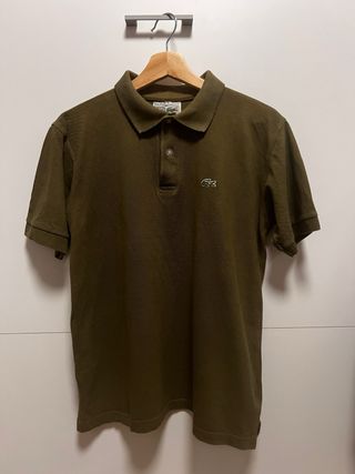 Polo Lacoste Verde Militar Talla M