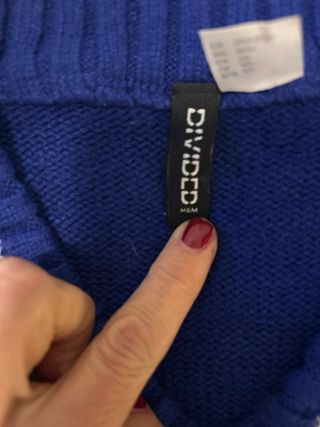 Jersey H&M Chicago V-neck Azul Blanco