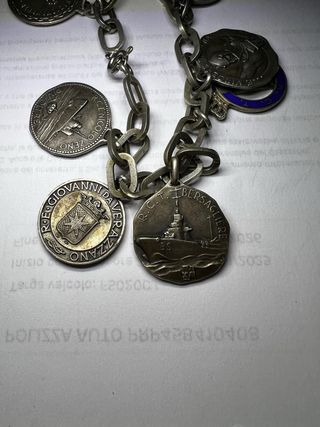Medaglie in argento 800 Marina Militare