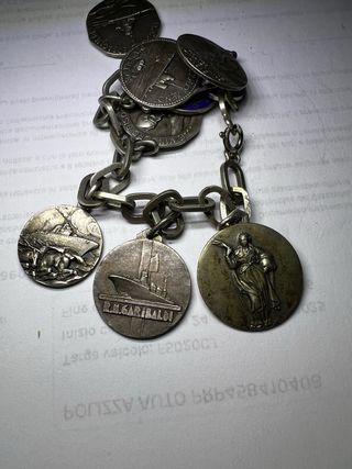 Medaglie in argento 800 Marina Militare